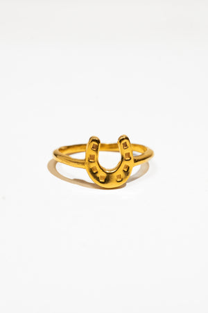 Lucky Horseshoe Ring
