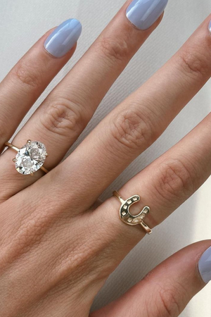 Lucky Horseshoe Ring